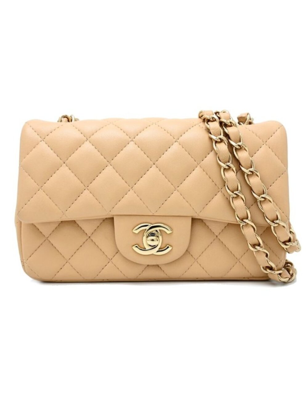 Chanel Shoulder Bag Beige